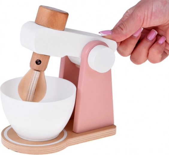 Namizni mešalnik z vrtečo metlico in skledo