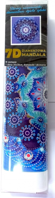 Norimpex Diamantno slikanje 7D Polnočna mandala 30x30cm