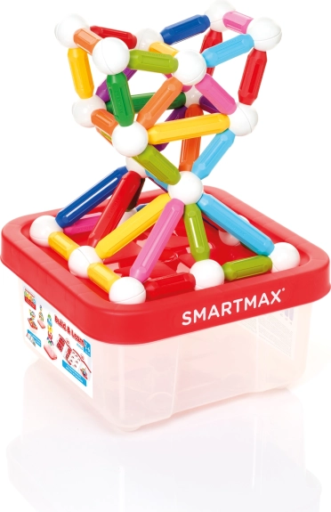 SmartMax posoda z magnetno konstrukcijsko sestavljanko 100 kosov