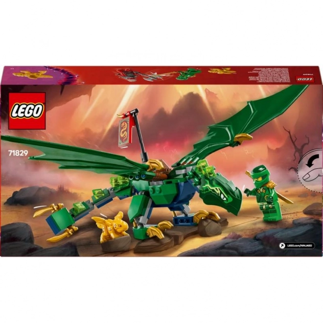 Lego Ninjago zeleni gozdni zmaj Lloyda