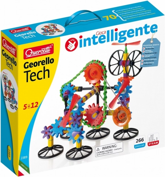 Komplet zobnikov Quercetti Georello Tech, 266 delov