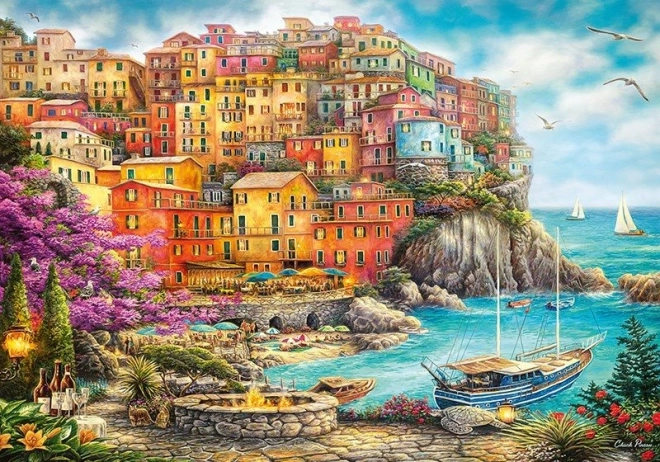 Puzzle Cherry Pazzi – čudovit dan v Cinque Terre, 2000 kosov