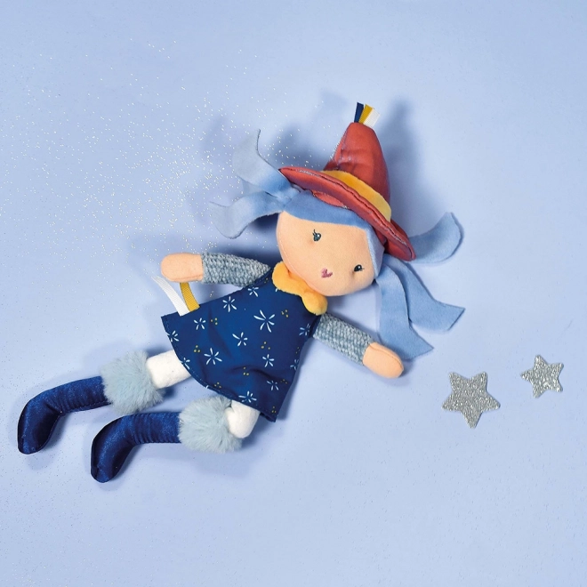 Doudou Jolijou Tkanine lutka čarovnice 24 cm