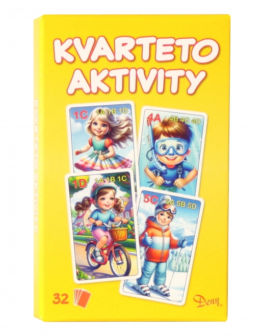 Kartaška igra Kvartet za otroke