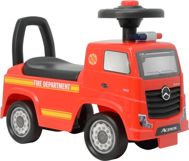 poganjalec MERCEDES ACTROS gasilci, rdeč