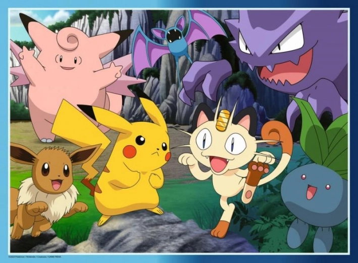 Sestavljanka Ravensburger Svet Pokémonov 300 koščkov