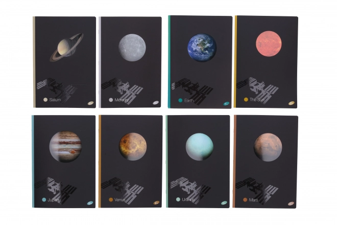 Zvezek A4, 40l, planeti