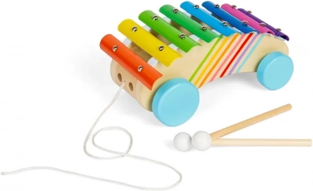 Vlečni lesen ksilofon BIGJIGS TOYS