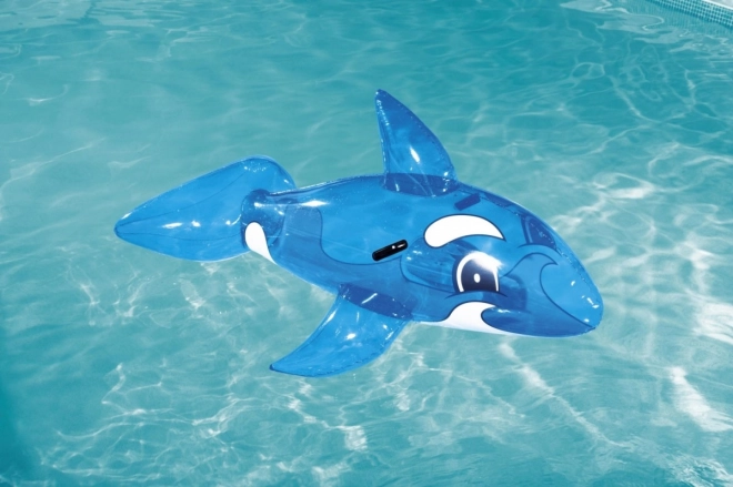 Plavajoči delfin z ročaji Prozoren 1,57 m x 94 cm