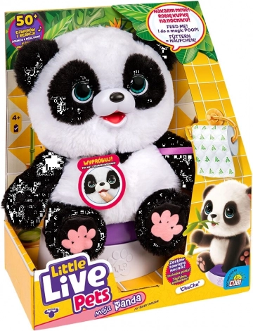 interaktivni plišasti panda Little Live Pets Moja Panda ChuChu