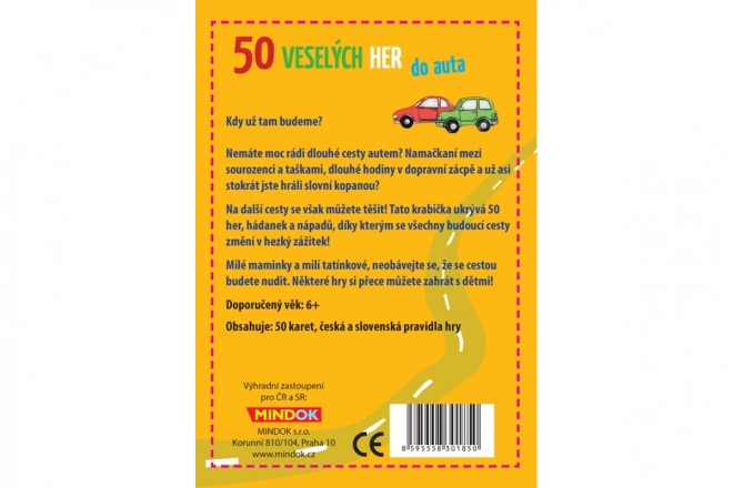 50 zabavnih iger za avto