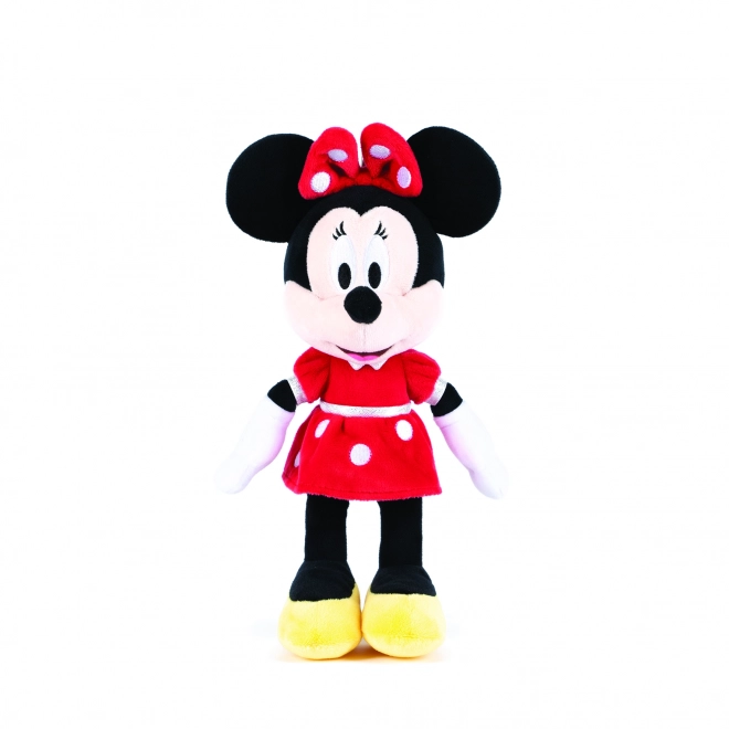 Plišasta Minnie v rdeči obleki