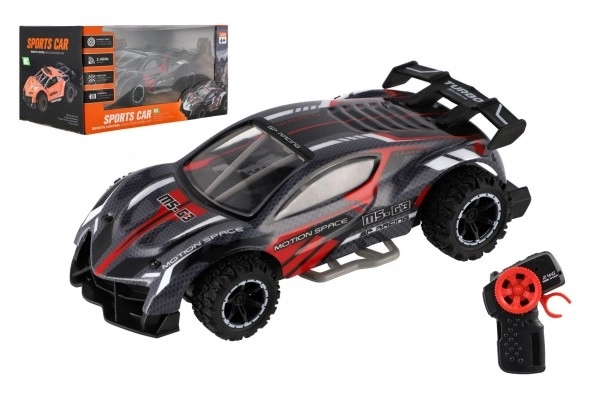 RC športni avto 2,4GHz srebrno-turkizno 20cm – Sivo-rdeče