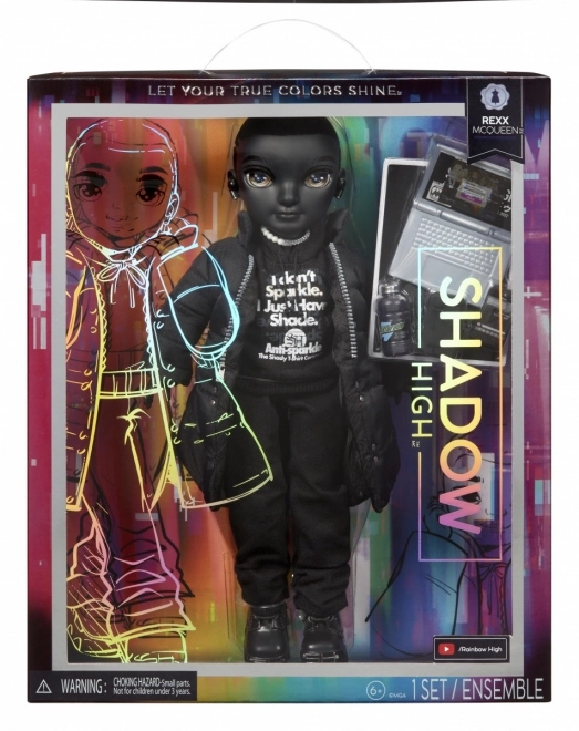 Shadow High S23 Modna lutka - Rexx Mcqueen