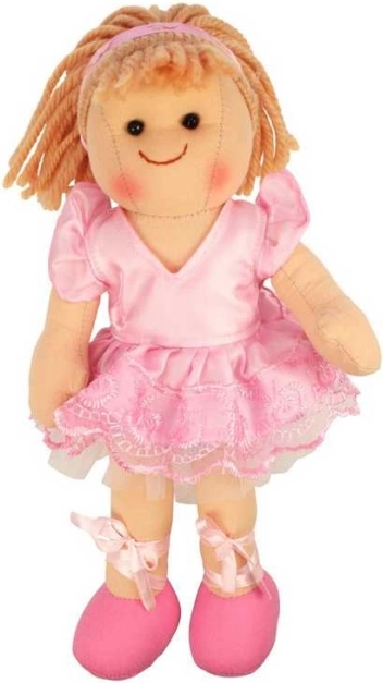 Pletena punčka Bigjigs Toys Lily 28 cm