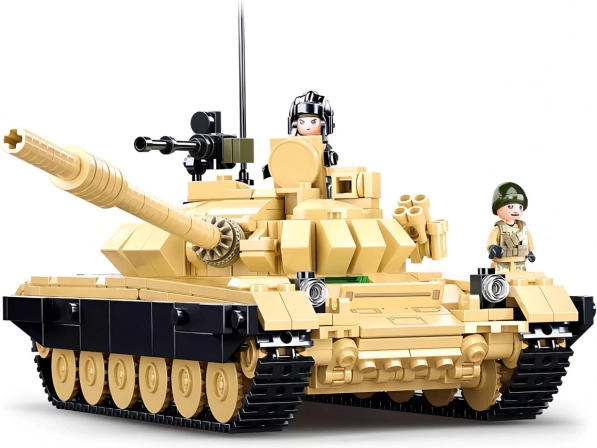 Sluban Model Bricks bojni tank T‑72B3 2v1 gradbeni set