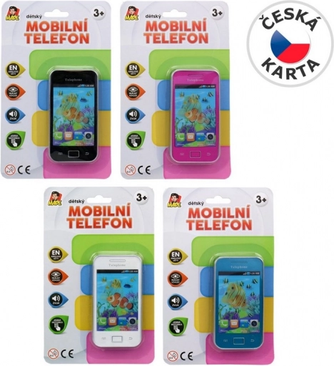 Otroški mobilni telefon na baterije 11 cm