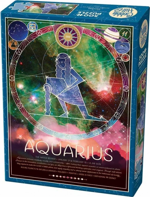 Sestavljanka Zodiak Vodnar 500 kosov