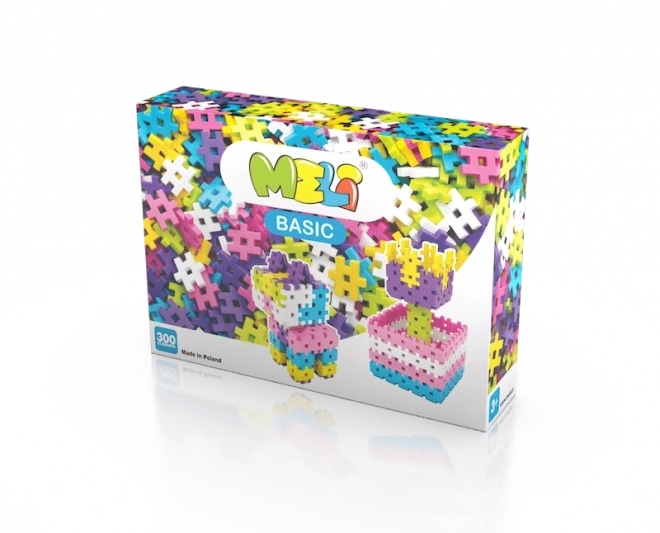 Komplet za sestavljanje Meli Basic Pink - 300 kosov