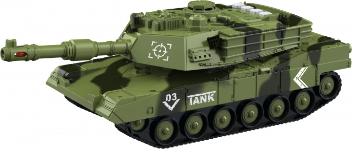 Tank na vztrajnik s svetlobnimi in zvočnimi efekti 25 cm