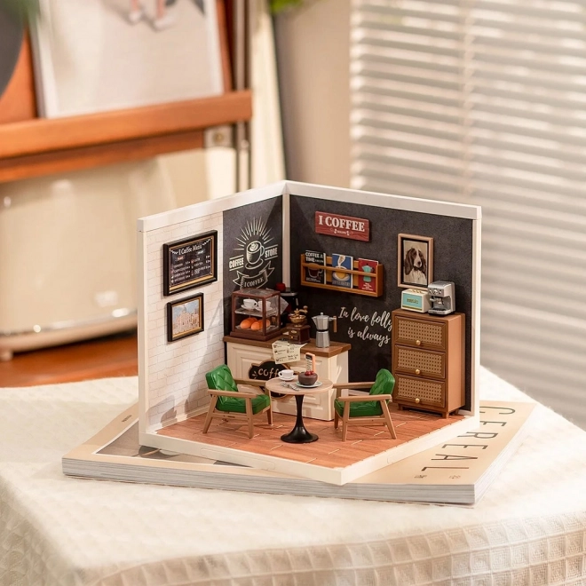 RoboTime miniatura domek Kavarna inspiracij