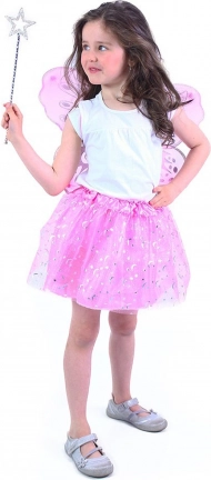 Elegantno rožnato tutu krilo