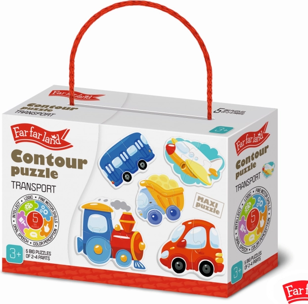 Puzzle promet Far Far Land za otroke