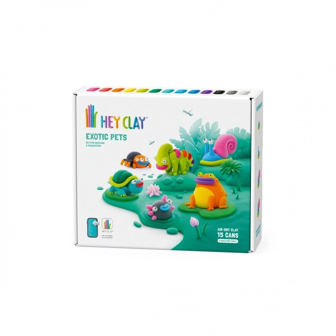 Hey Clay Eksotične živali 15 lončkov