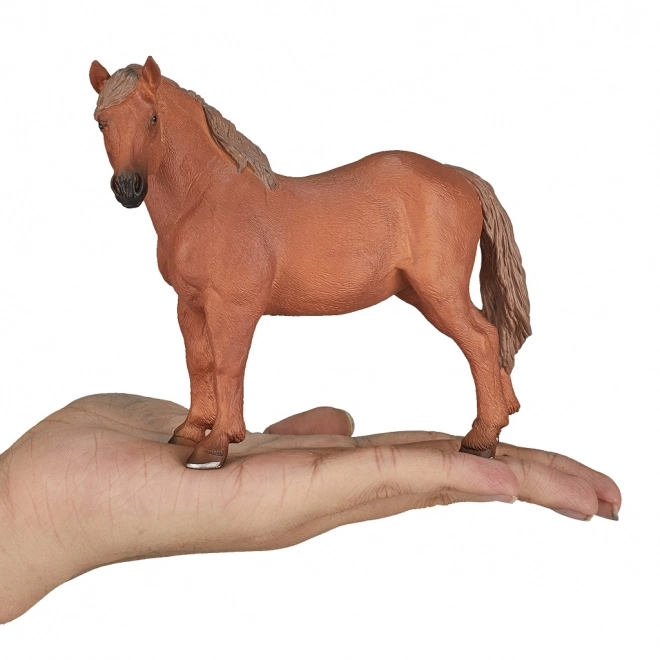 Figurica rjave kobile Suffolk Punch