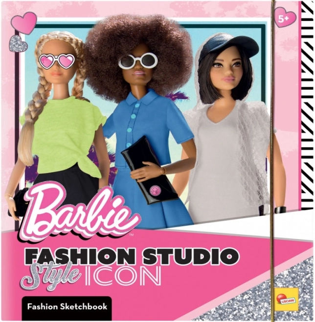 Knjiga za oblikovanje Barbie oblek
