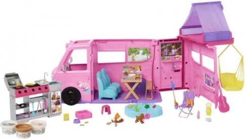 Barbie avtodom sanj s šotorom