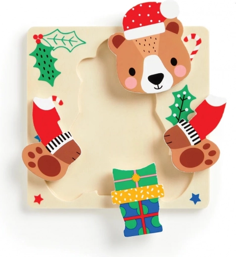 Izjemno robustni leseni koščki za majhne rokice