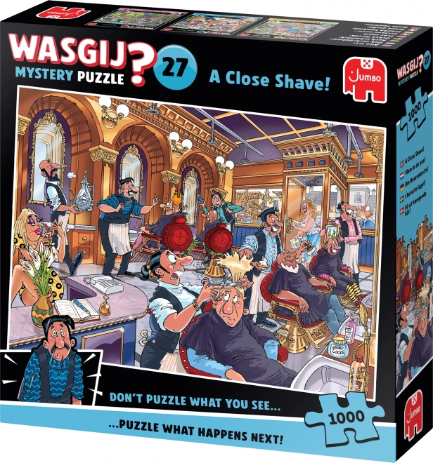 Sestavljanka Jumbo Wasgij Mystery 27: Temeljito Britje 1000 Kosov