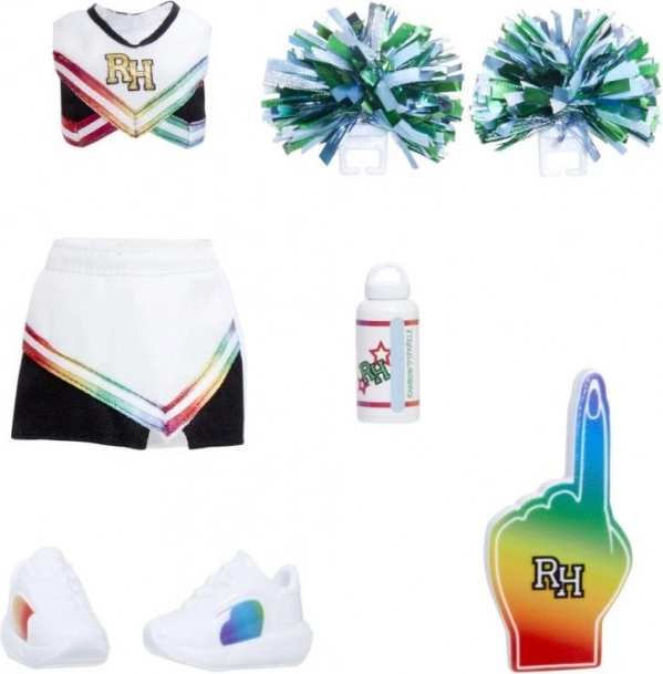Popoln navijaški outfit pripravljen za nastop