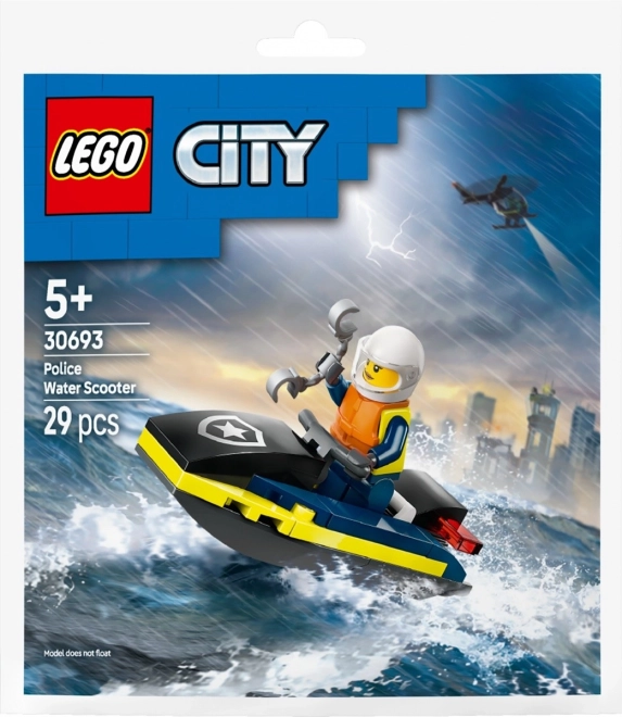 LEGOae City 30693 Policijski vodni skuter