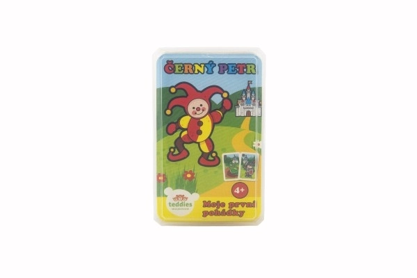 Črni Peter Moje prve pravljice družabna igra - karte v plastični škatlici 6x9 cm