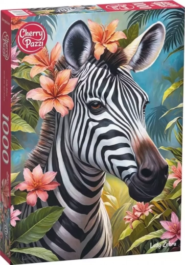 Cherry Pazzi puzzle Lady Zebra 1000 koščkov