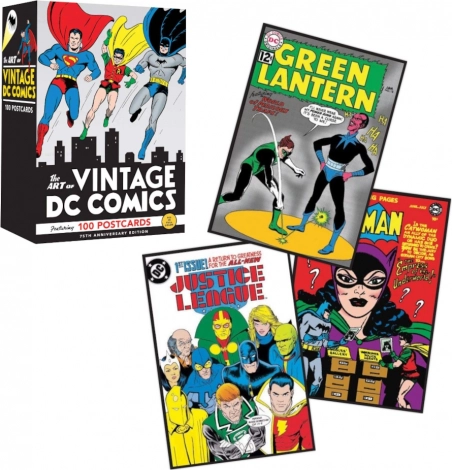 Chronicle Books 100 razglednic iz zgodovine DC Comicsa