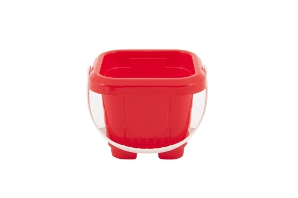 Vedro za pesek plast 12x9cm 5 barv 12m+
