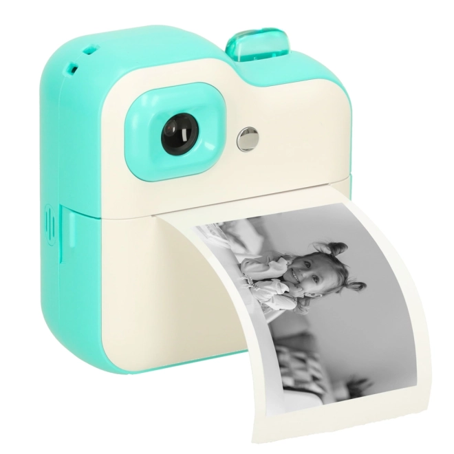 Otroški instantni fotoaparat s termičnim tiskom 24MP s 1GB pomnilnika – zelena