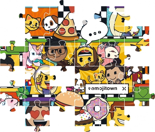 Igriv motiv, poln Emoji