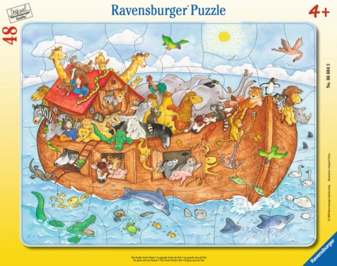 Sestavljanka Velika Noetova barka 48 koščkov RAVENSBURGER