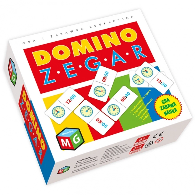 Učna igra Domino ur Multigra GR0388