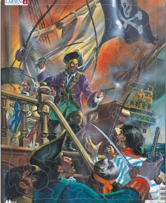 Sestavljanka Pirati 85 kosov LARSEN