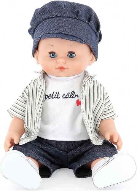 Punčka Petitcollin Petit Câlin Jules 36 cm