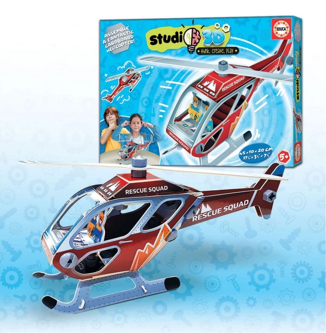 EDUCA Studio 3D model Reševalni helikopter