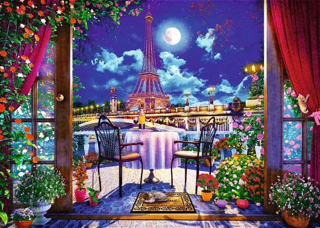 Puzzle Trefl Premium Plus: Nočni Pariz, 1000 kosov