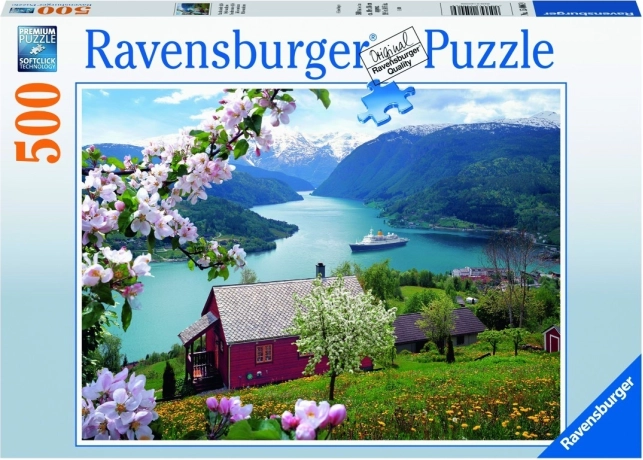 Sestavljanka Pokrajina 500 kosov - Ravensburger
