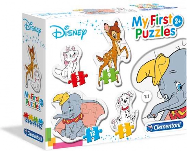 moje prve puzzle disney živali clementoni