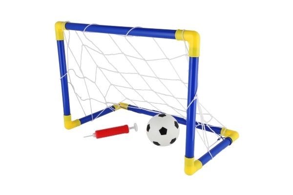 Otroška nogometna gol z žogo in tlačilko